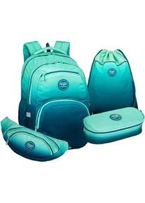 CoolPack Pick 17" 4tlg.Set Rucksack Blue Lagoon