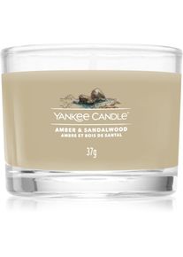 yankee candle Amber & Sandalwood candela votiva 37 g