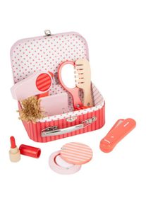 Small Foot Wooden Retro Make-up in Case set di giocattoli in legno 3y+ 12 pz