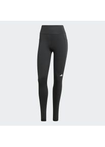 adidas Performance Kvinnor Sportbyxa 'Own The Run' svart / vit Storlek XXXS/XXS