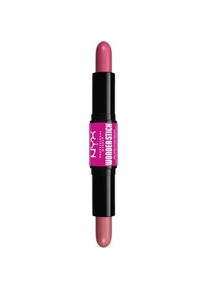 Nyx Cosmetics NYX Professional Makeup Gesichts Make-up Blush Dual-Ended Cream Blush Stick 001 Peach Baby Pink 8 g