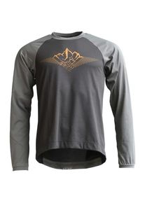 Zimtstern Pureflowz Shirt L/S Cycling jersey Men (S, grey)