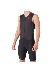 Castelli Free Sanremo Tri Suit Sleeveless Cycling skinsuit Men (XXL, grey)