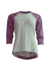 Zimtstern Women's Pureflowz Shirt 3/4 Cycling jersey Women (XS, grey)