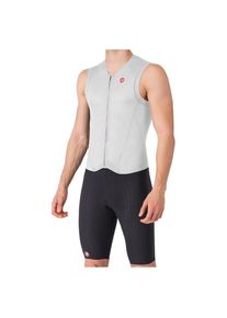 Castelli Free Sanremo Tri Suit Sleeveless Cycling skinsuit Men (XXL, grey)