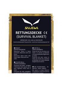 Salewa Rescue Blanket Survival blanket (210 x 160 cm, gold /grey)