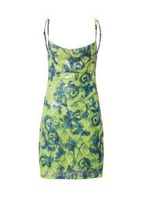 Versace Jeans Couture Dames Cocktailjurk marine / groen / kiwi 38