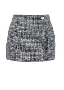 Trendyol Hosenrock Damen hellgrau / schwarz Größe 32