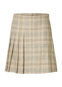 Selected Femme Dames Rok 'SLFGAJO' beige / marine / bruin 34