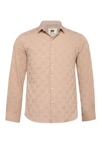 Campus Sutra Chemise 'Suse' Homme beige taille L