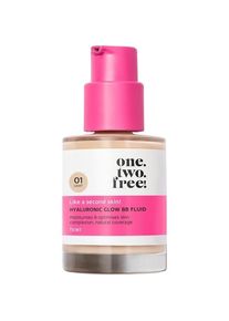 one.two.free! Makijaż twarzy Hyaluronic Glow BB Fluid BB- & CC-Cream Female 30 ml