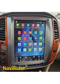 8+256GB Android 14 Car Radio 12.1" Screen GPS For Toyota Land Cruiser 100 Sahara 2005 2006 2004 Multimedia Video Player carplay