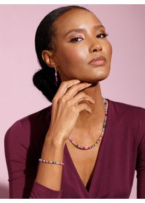 Dames Oorsieraden in bont ,maat 0, WITT,