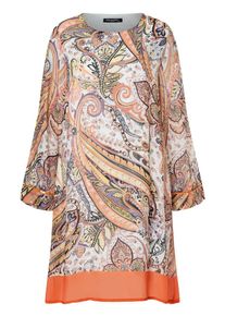 ana alcazar Dames Jurk 'Zenna' lila / oranje / zwart / offwhite 34