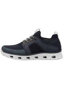 Rieker Heren Sneakers laag marine / grijs / oranje 42