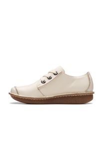 Clarks Dames Sportieve veterschoen 'Funny Dream' wit 36