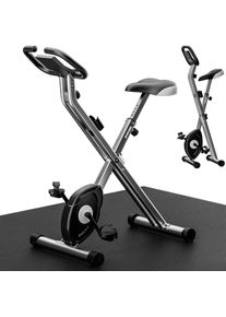 Sportana Bicicleta estática 10 niveles fitness ajustable ergonómica