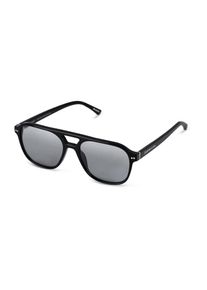 Kapten & Son Kapten & Son Heren Zonnebril 'Zurich Oversize All Black' zwart / zilver One Size