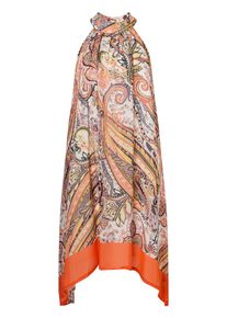 ana alcazar Dames Jurk 'Zenny' lichtoranje / wit 34