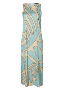 ana alcazar Dames Jurk 'Zazza' beige / lichtblauw / ombergrijs 34