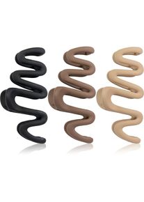 brushworks Wave Claw Clips fermagli per capelli 3 pz