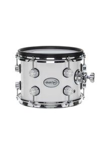 drum-tec pro 3 Tom Tom 10" x 7,5" (piano white) b-stock