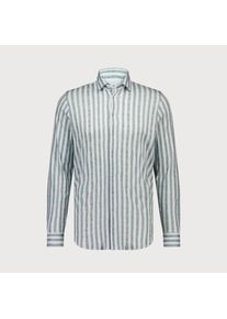 Blue Industry Streepmotief jersey overhemd |