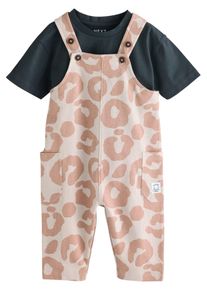 next Pojkar Set basalgr&aring; / gammalrosa / pastellrosa Storlek 110