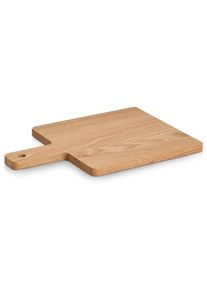 zeller Schneide-/Servierbrett mit Griff, Eiche, 33x 23x1,5cm
