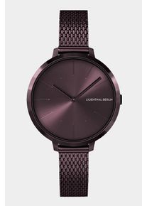 Women's Watch - Burgundy - Surgical steel case, Sapphire-hardened mineral glass, Mesh Strap - 30mm , Miyota Quartz Movement - Lilienthal Berlin