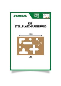 Set di dime per segnaletica Ampere