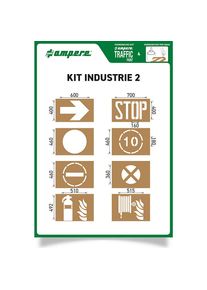Set di dime per segnaletica Ampere