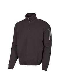 IVANHOE OF SWEDEN Hadar Half Zip Wollen trui Heren (XL |grijs)