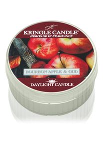 Kringle Candle Bourbon Apple & Oud candela scaldavivande 42 g