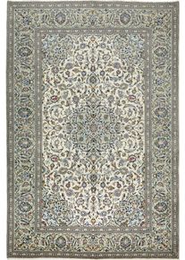 Kashan Perski dywan 200x300 Beżowy (Iran) Ręcznie Tkany