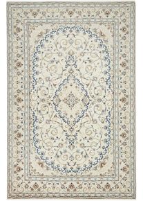 Kashan Perski dywan 200x300 Beżowy (Iran) Ręcznie Tkany