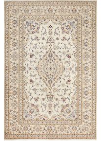 Kashan Perski dywan 200x300 Beżowy (Iran) Ręcznie Tkany