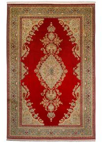 Cashmere Silk Dywan orientalny 200x300 Beżowy (Indian) Ręcznie Tkany