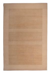 Loribaft Dywan orientalny 200x300 Beżowy (Indian) Ręcznie Tkany