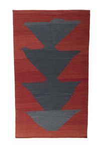 Kilim Carpet 130 x 220 Red (Iran) Hand Woven