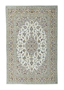 Kashan Dywan 200x300 Beżowy (Iran) Ręcznie Tkany