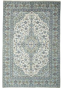 Kashan Dywan 200x300 Beżowy (Iran) Ręcznie Tkany
