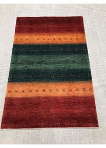 Loribaft Dywan 180x120 Zielony (Iran) Ręcznie Tkany