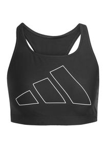 Adidas Womens Big Bars Bikini Top Bikinitop Dames (S |zwart)