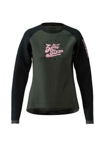 Zimtstern Women's Pureflowz Shirt L/S Cycling jersey Women (M, black)