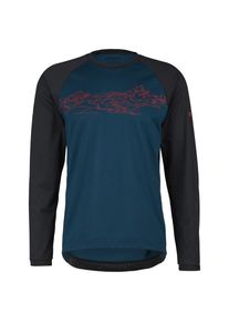 Zimtstern PureFlowz Shirt L/S Fietsshirt Heren (XXL |blauw/zwart)
