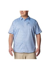 Columbia Silver Ridge Utility Lite Novelty S/S Overhemd Heren (S - Regular |blauw)