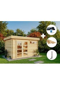 Alpholz ECO Set - Tuinhuisje Leandro-28 - geïmpregneerd