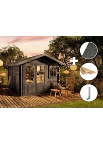 Alpholz ECO Set - Palermo tuinhuisje - grijs