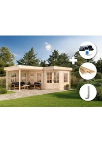Alpholz ECO-set - Tuinhuisje 5-hoek Pepe